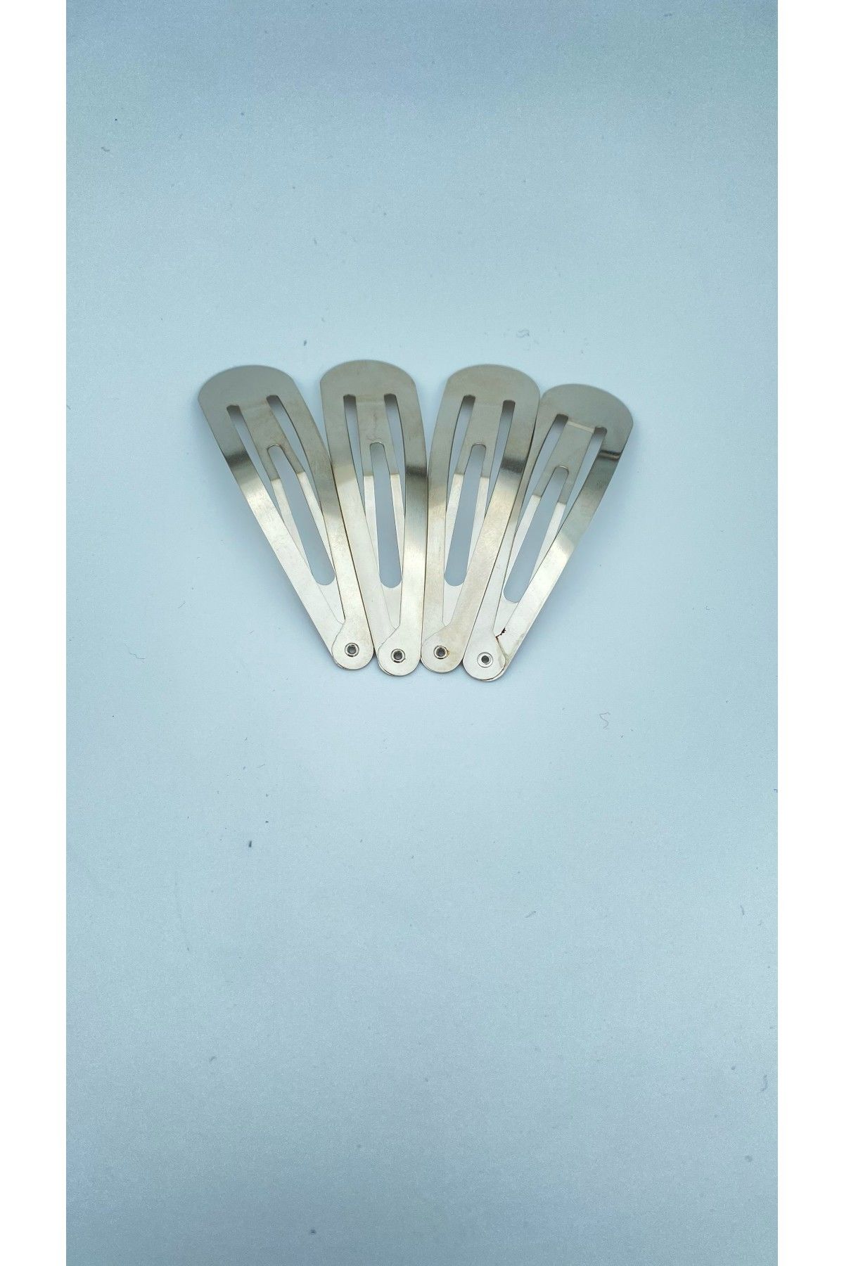 Gümüş Renk Çıtçıt Toka 8cm