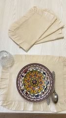 Fırfırlı Amerikan Servis Seti 35x45cm
